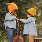 Toshi Organic Earmuff Snowy Beanie - Tangerine