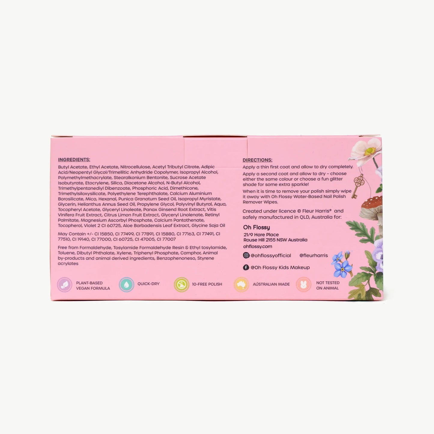 Oh Flossy  Fleur Harris - Garden of Dreams Collection Nail Polish Set