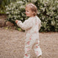 Emmy Overalls - Petal Print