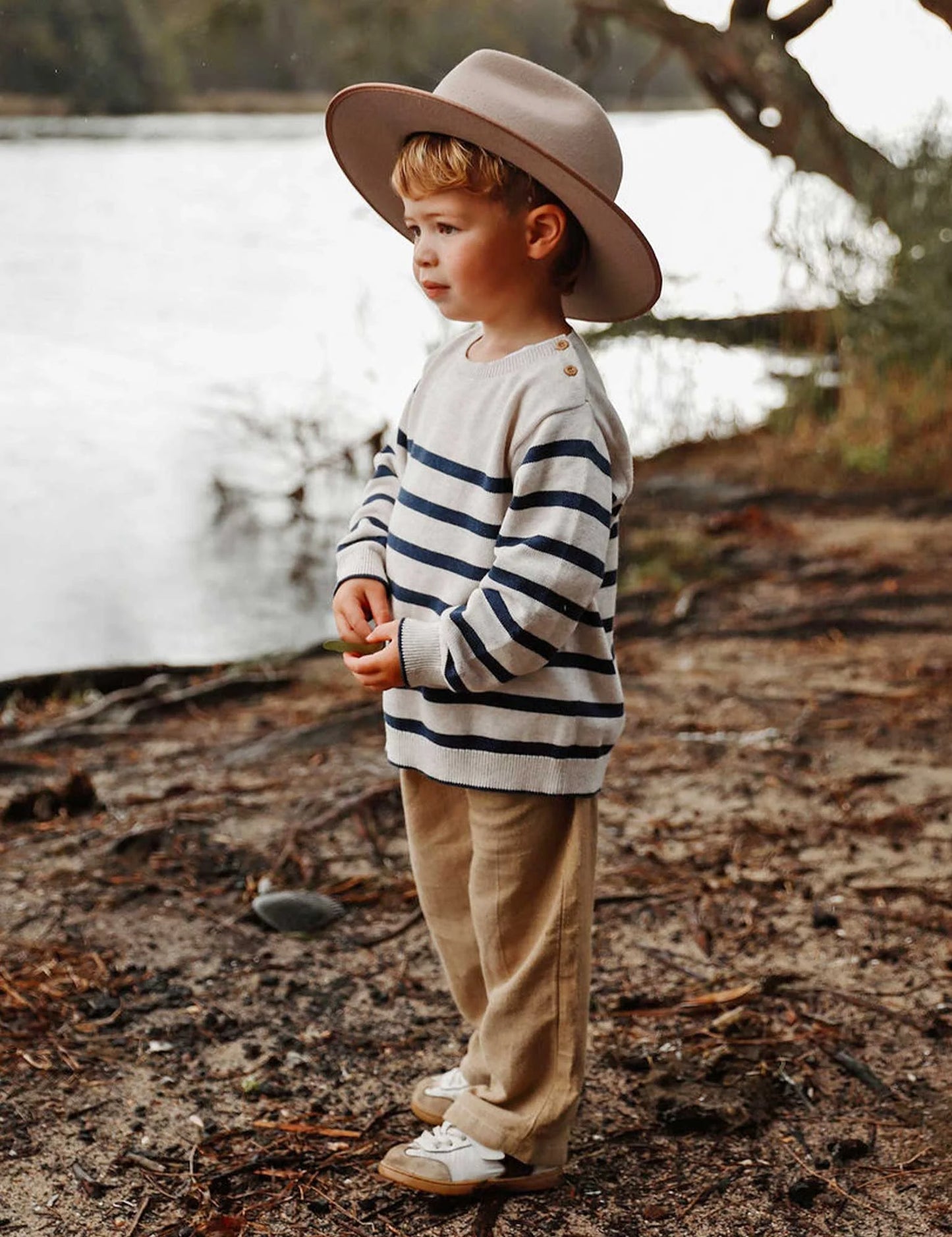 Classic Striped Jumper - French Navy Stripe