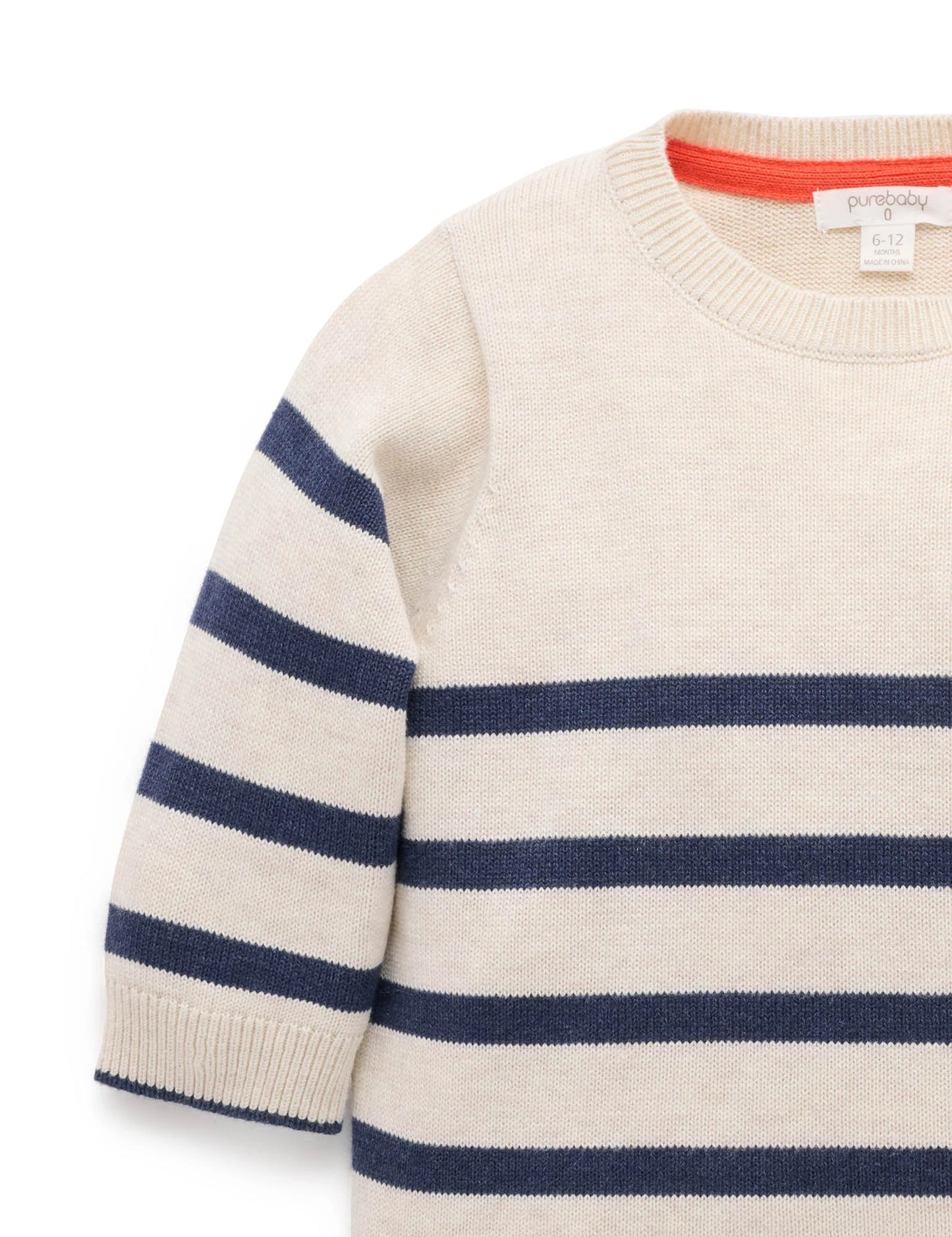 Classic Striped Jumper - French Navy Stripe