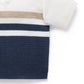 Knitted Polo - Textured Stripe