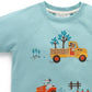 Garden Work Relaxed Tee - Eucalyptus
