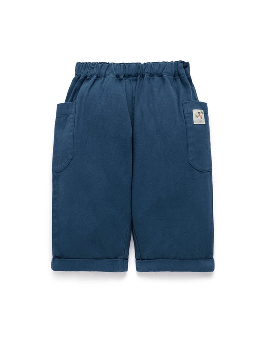 Pull on Baggy Pant - French Navy
