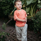 Pull on Baggy Pant - Ticking Stripe