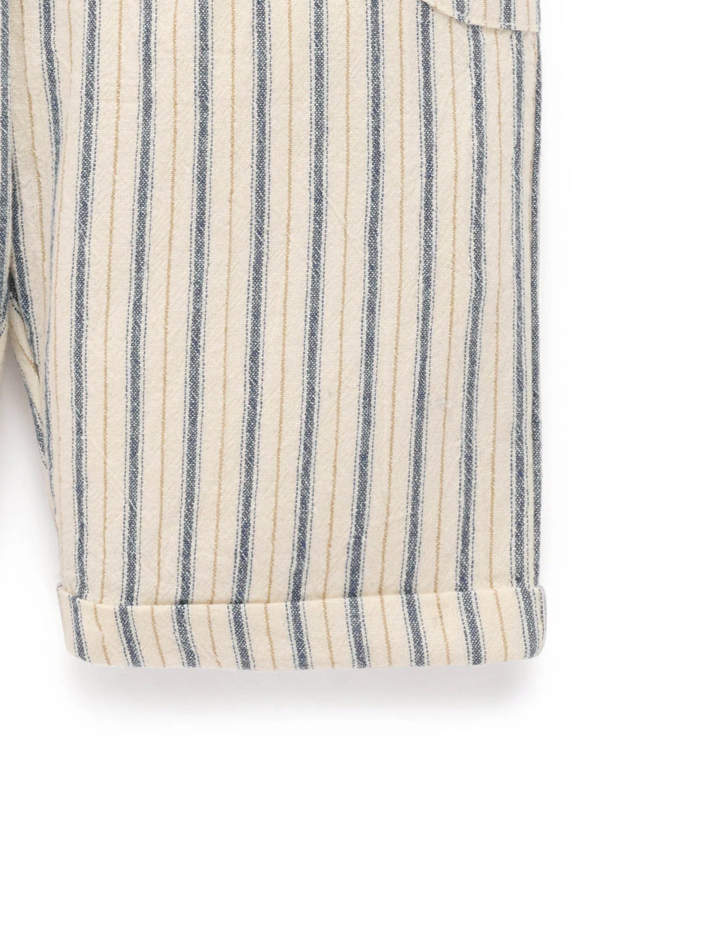 Pull on Baggy Pant - Ticking Stripe