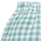 Pull on Gingham Shorts - Kingfisher Stripe