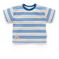 Striped Relaxed Tee - Bluejay Stripe