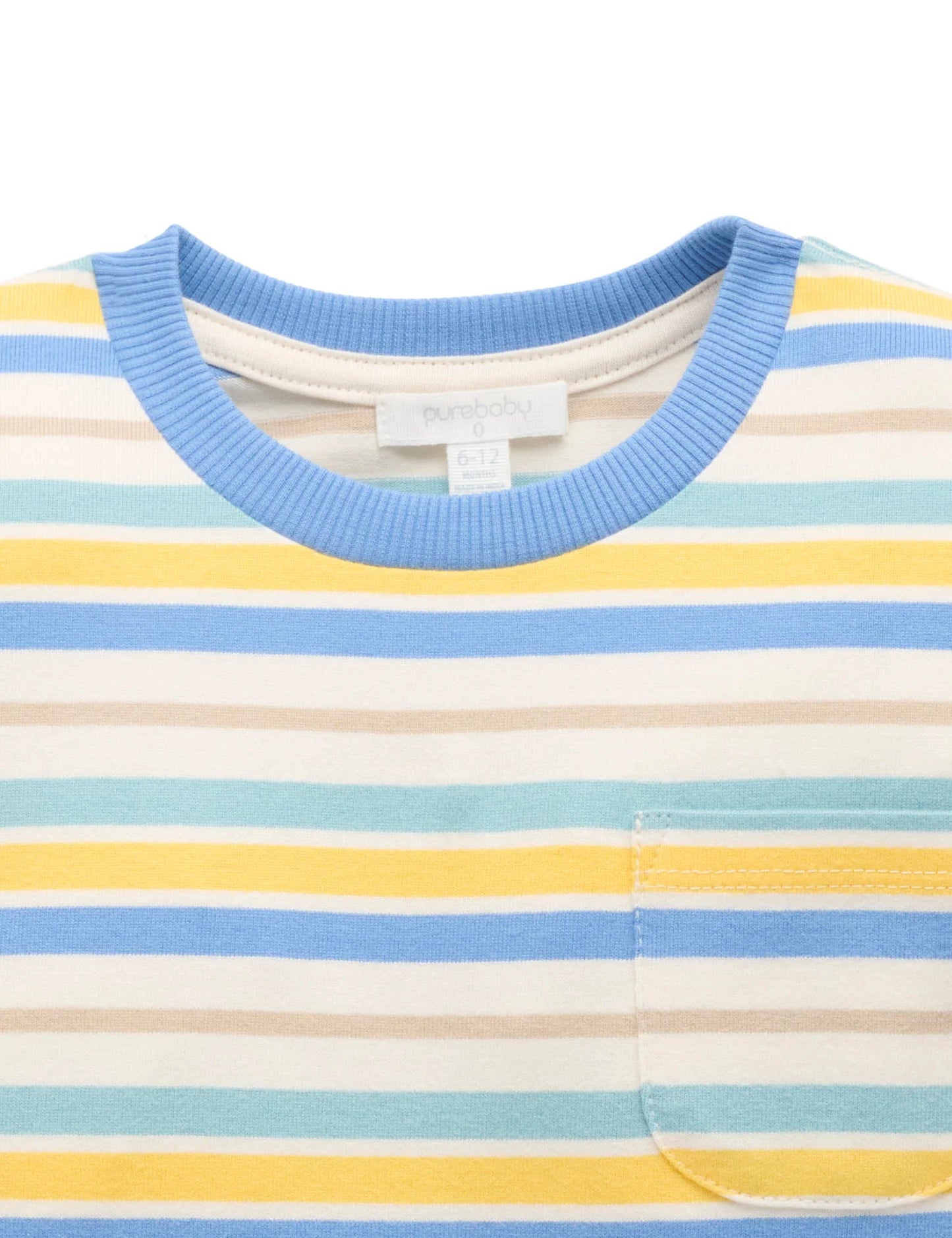 Relaxed Tee - Vintage Stripe