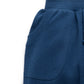 Textured Slouchy Pants - French Navy