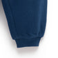 Textured Slouchy Pants - French Navy