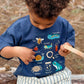 Bugs Relaxed Tee - Denim Melange