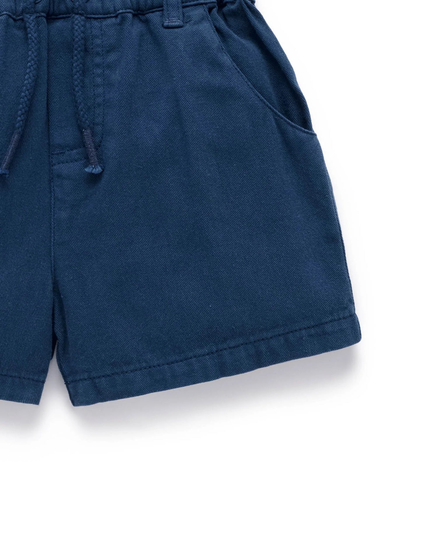 Pull on Shorts - French Navy