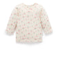 Pointelle Rib Layering Top - Woodland Print