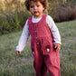 Corduroy Overalls - Toadstool