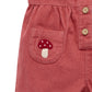 Corduroy Overalls - Toadstool