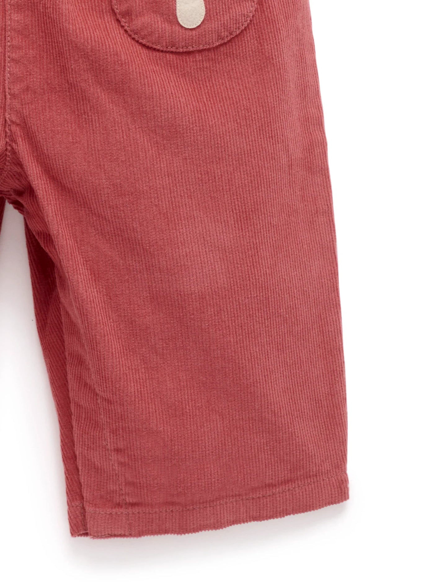 Corduroy Overalls - Toadstool