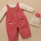 Corduroy Overalls - Toadstool