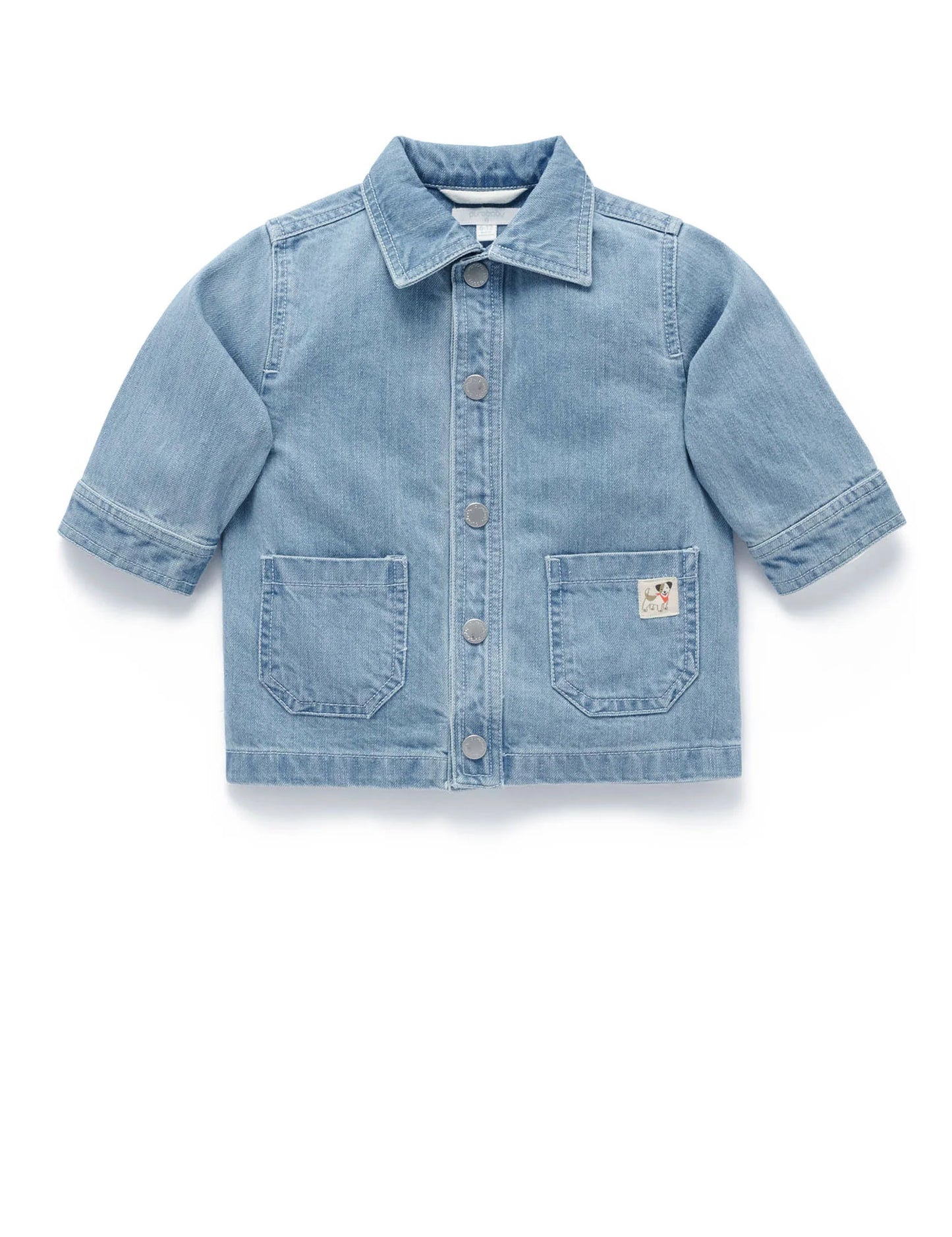 Worker Jacket - Faded Denim