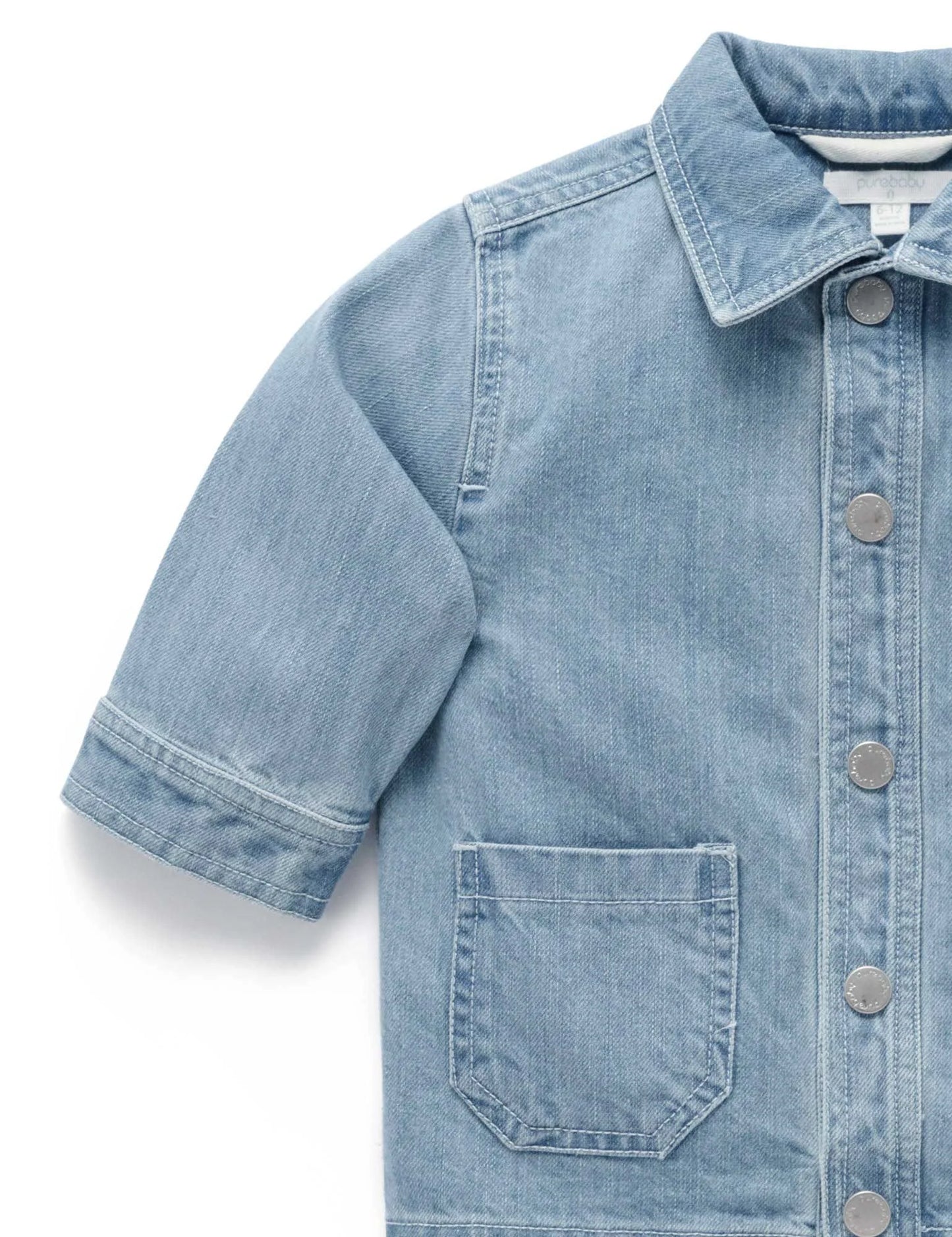 Worker Jacket - Faded Denim