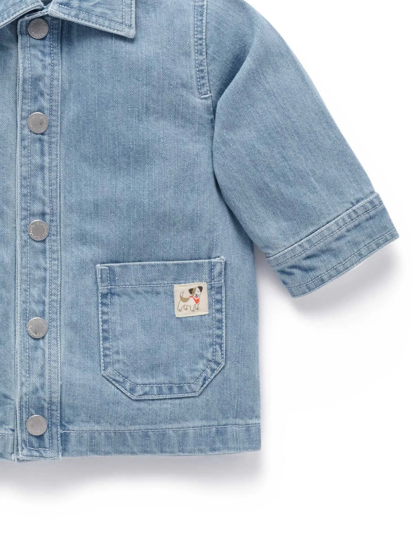 Worker Jacket - Faded Denim