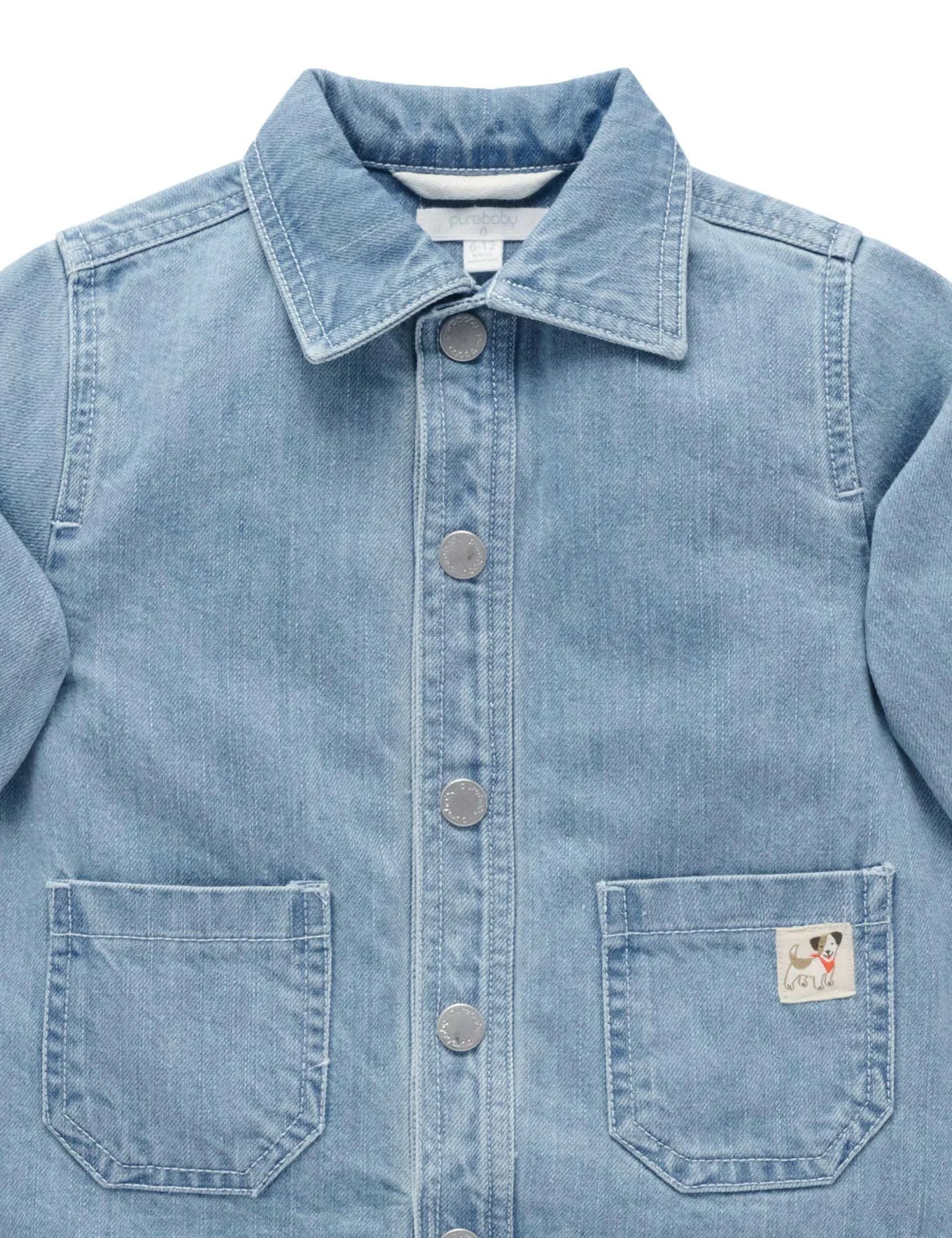 Worker Jacket - Faded Denim