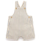 Relaxed Striped Overalls - Ticking Stripe