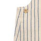 Relaxed Striped Overalls - Ticking Stripe