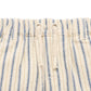 Pull On Striped Shorts - Ticking Stripe