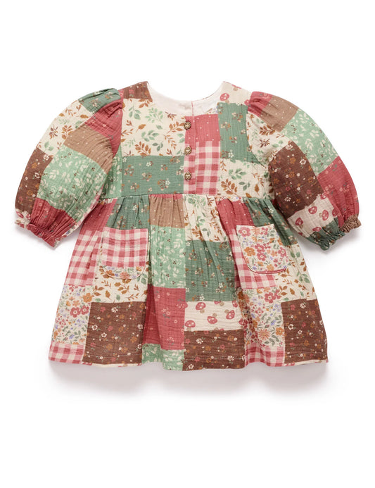 Purebaby Patchwork Dress