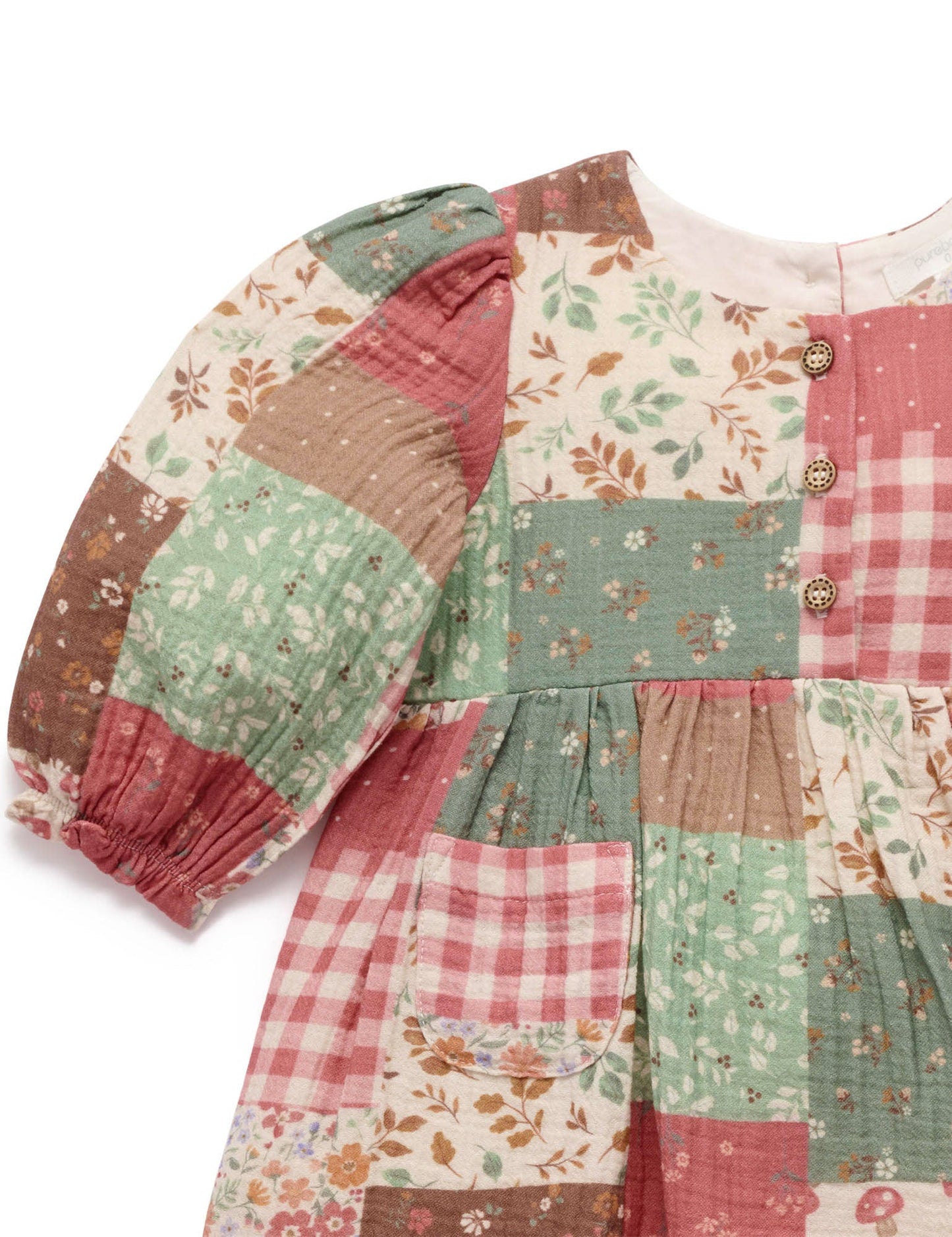Purebaby Patchwork Dress
