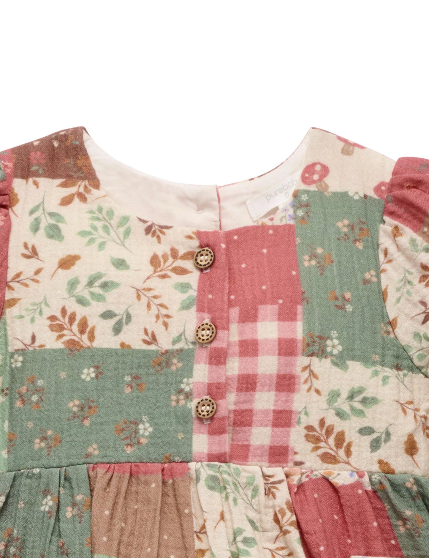 Purebaby Patchwork Dress