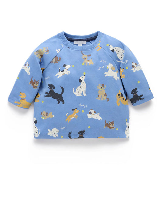 Thick Long Sleeve Tee - Chasing Balls