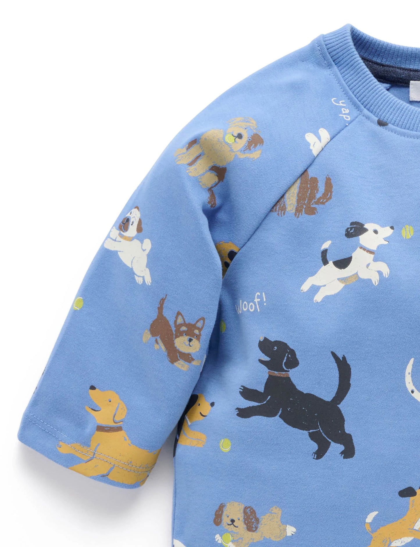 Thick Long Sleeve Tee - Chasing Balls