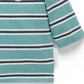 Relaxed Rugby Polo Shirt - Kingfisher Stripe