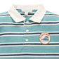 Relaxed Rugby Polo Shirt - Kingfisher Stripe