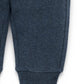 Slouchy Track Pants - Denim Melange