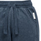 Slouchy Track Pants - Denim Melange