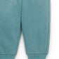 Slouchy Track Pants - Kingfisher