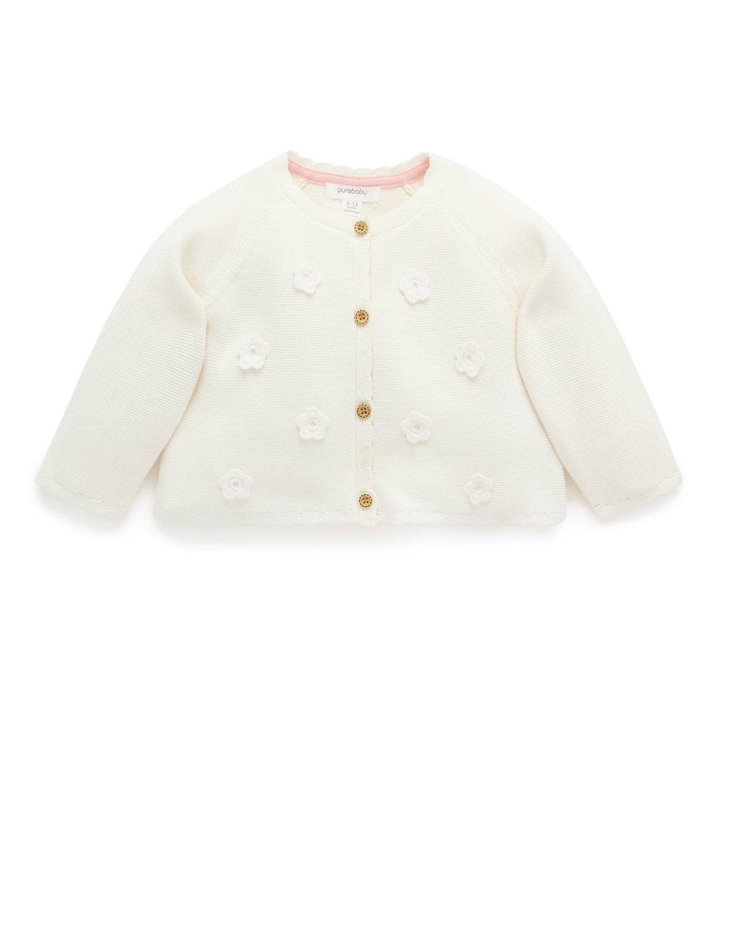 Crochet Cardigan - Cloud