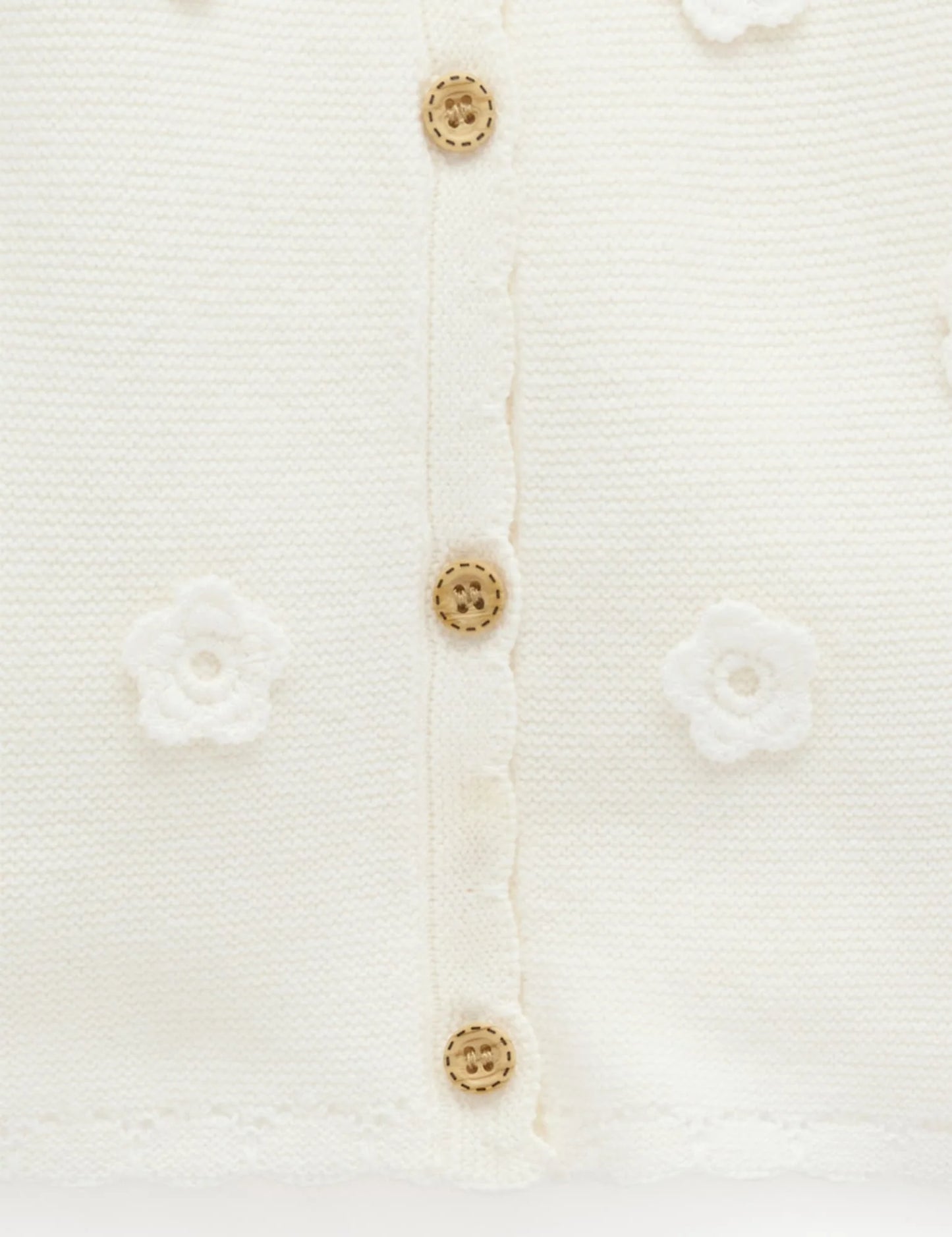 Crochet Cardigan - Cloud