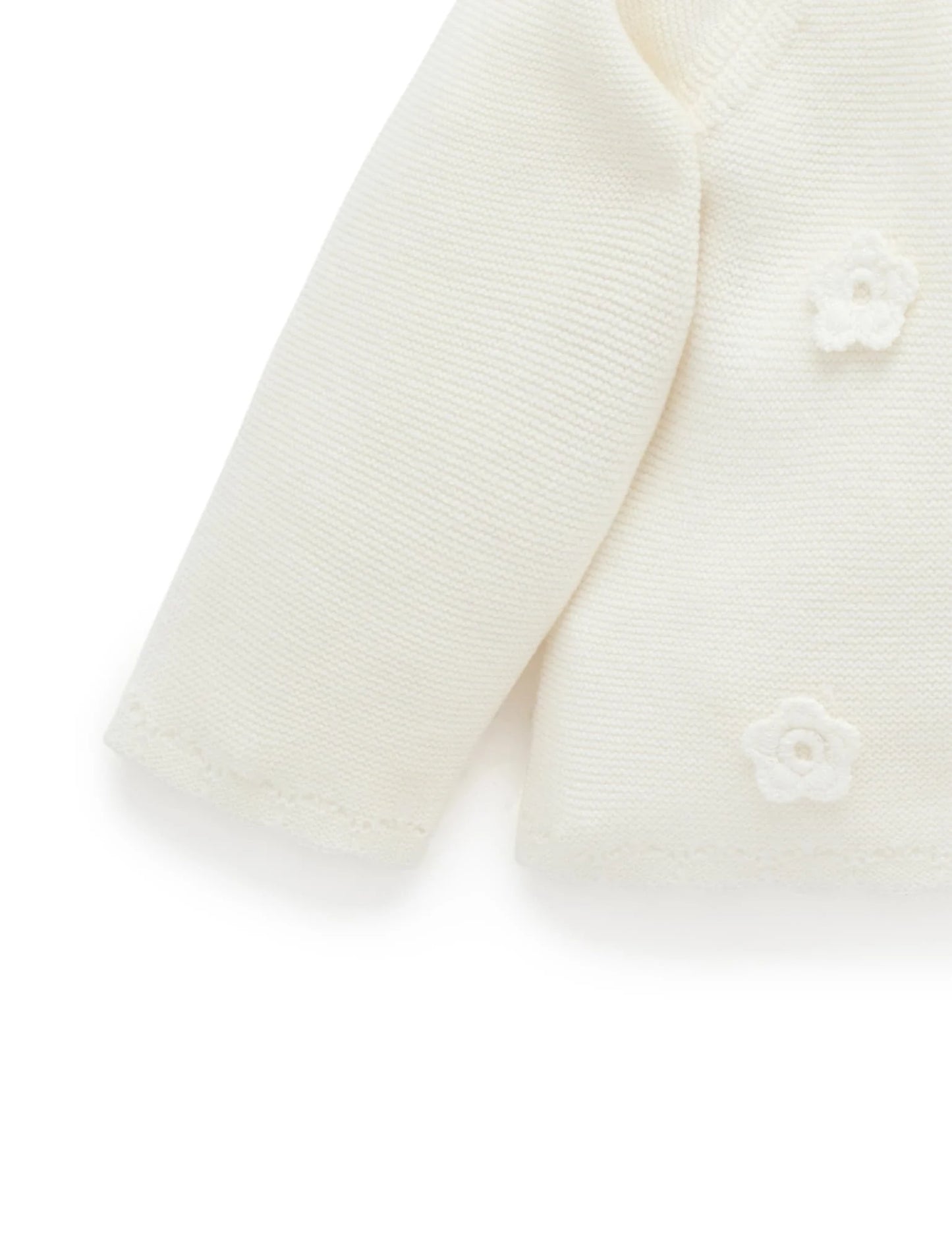 Crochet Cardigan - Cloud