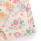 Linen Blend Overall Set - Mexican Floral
