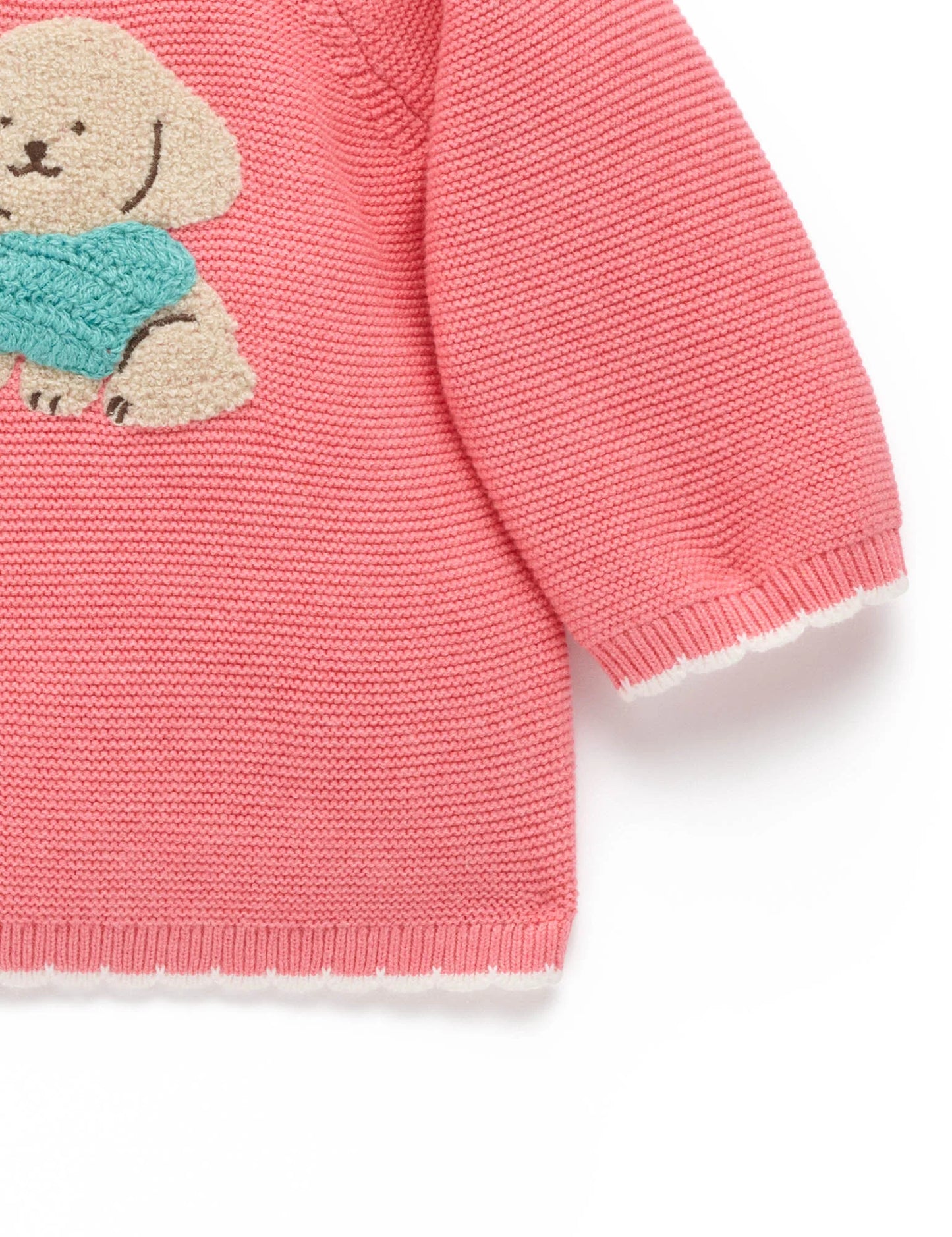 Puppy Jumper - Peach Melange