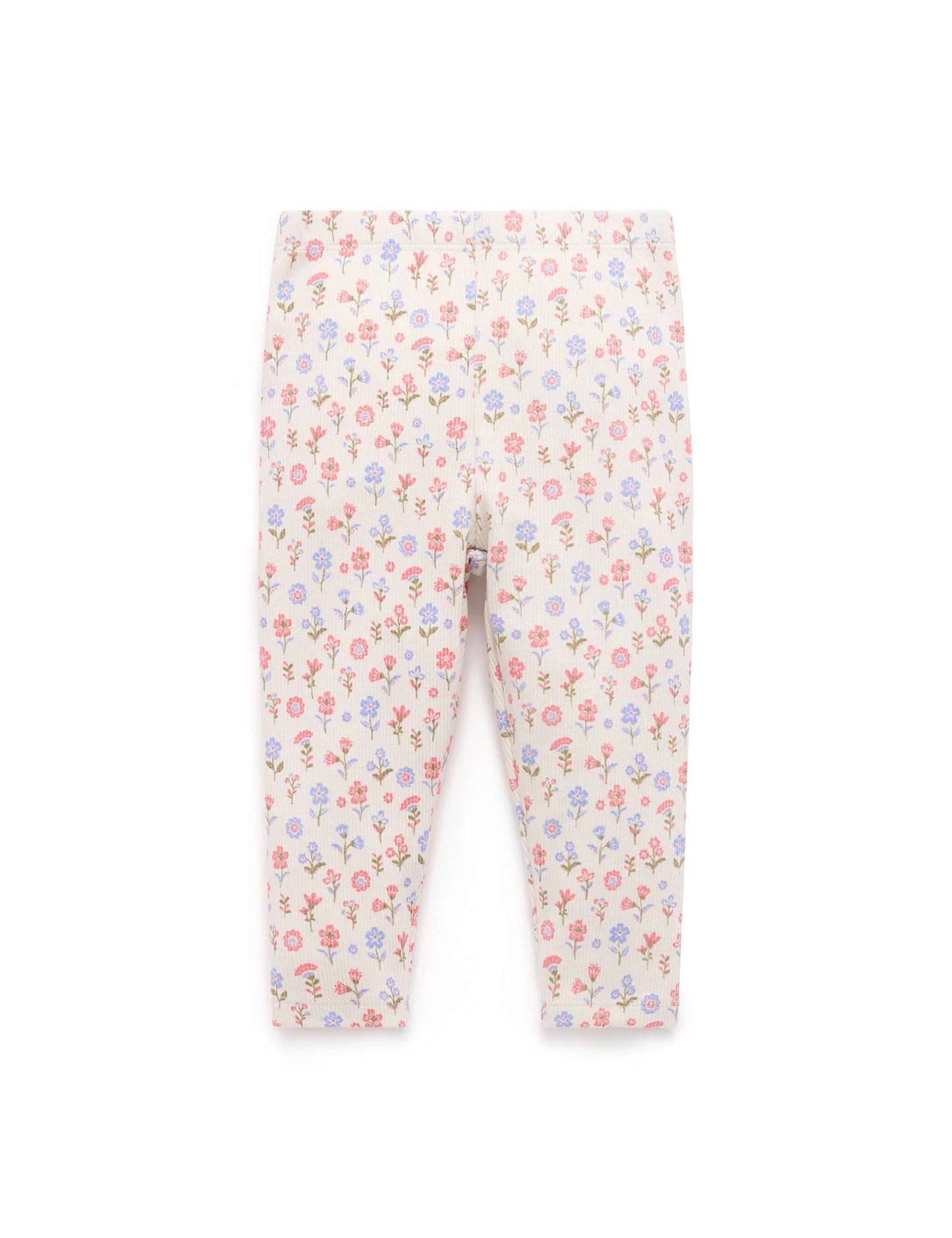 Rib Leggings - Dahlia Print