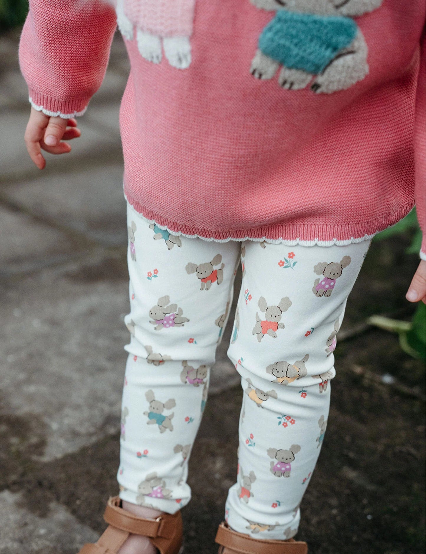 Thick Leggings - Floof Print