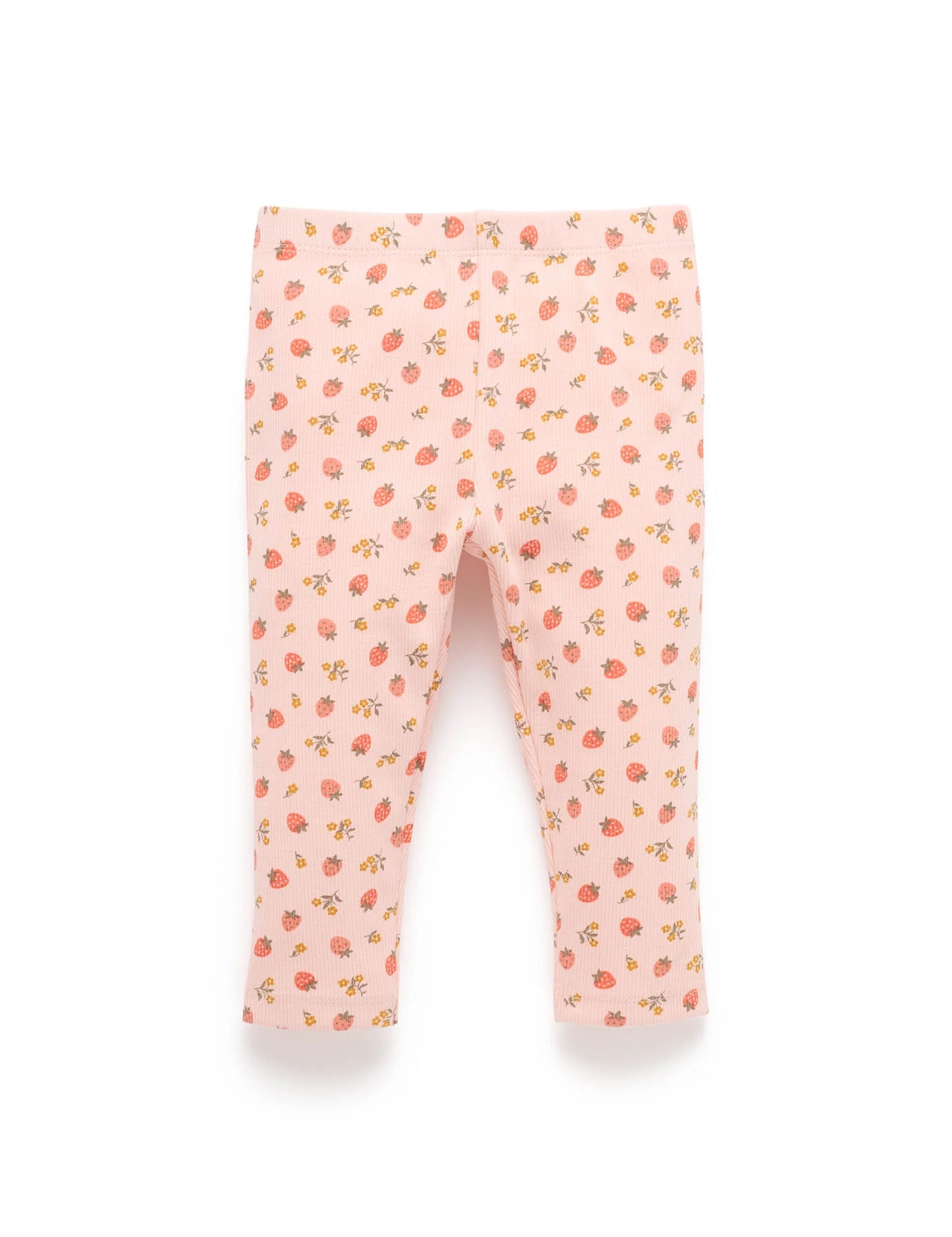 Thick Leggings - Strawberry Print