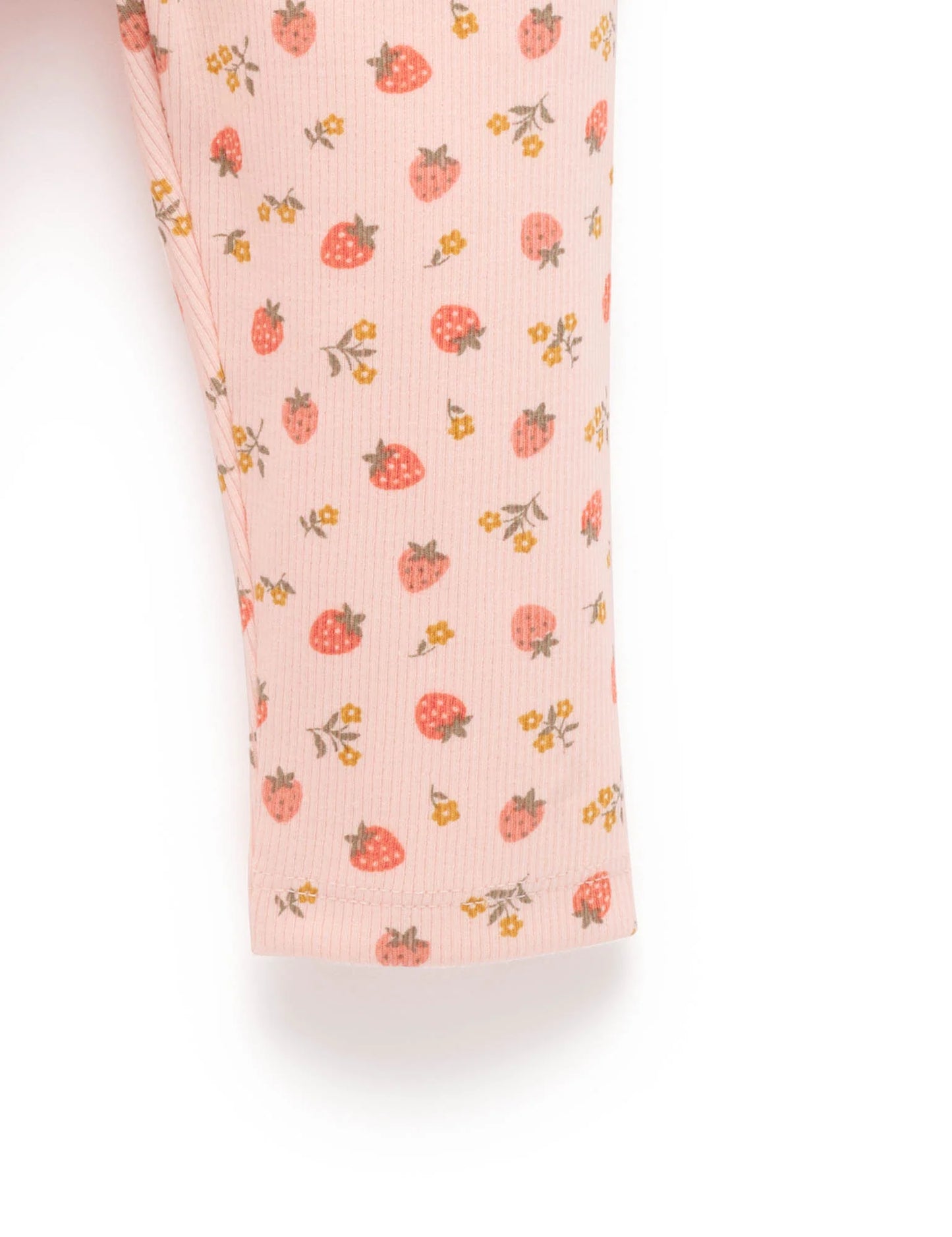 Thick Leggings - Strawberry Print