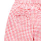 Gingham Baggy Pants - Pomegranate Gingham