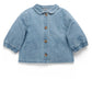 Denim Shacket - Faded Denim